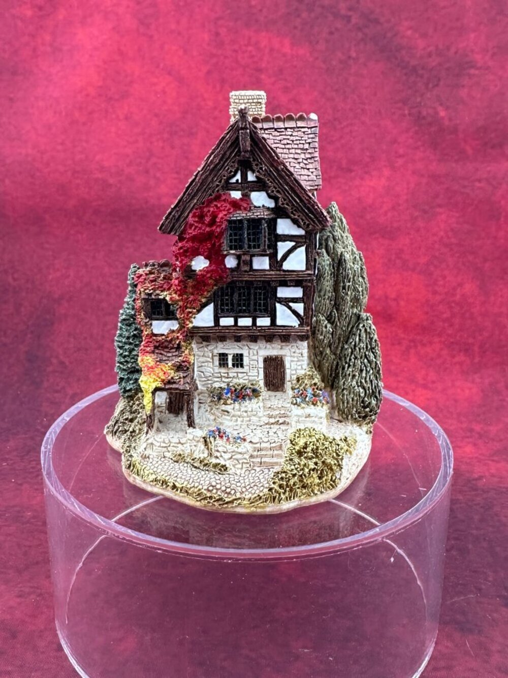 LILLIPUT LANE "FOUR SEASONS" MINIATURE MASTERPIECES ENGLAND TUDOR HOUSE 1987 VTG